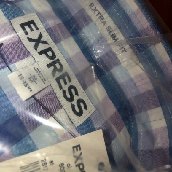 Express NWT sealed men’s shirt Medium - Picture 4 of 4